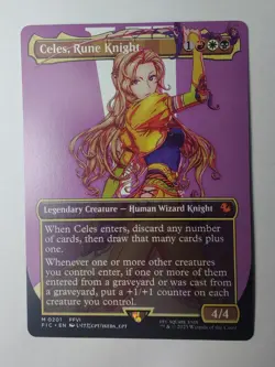 Celes, Rune Knight (Borderless) Commander: Final Fantasy Regular - Image 1