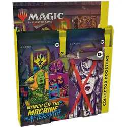 MTG March of the Machine THE AFTERMATH COLLECTOR Booster Box - Sealed - Image 1