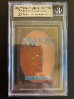 Mana Crypt Mtg BGS 9 Quad++ MINT book promo Magic - Image 2