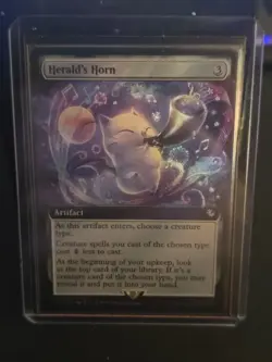 Herald's Horn (Extended Art) Buy-A-Box Promos Foil - Image 1