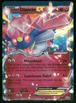 Diancie EX - XY43 Promo Holo NM Pokemon XY Promos - Image 1