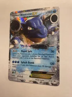 2014 Blastoise EX XY30 Black Star Promo Ultra Rare Holo Pokemon TCG Card - Image 3