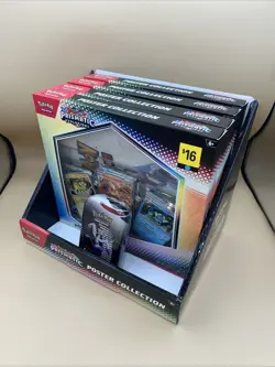 POKEMON TCG PRISMATIC EVOLUTION POSTER COLLECTION NEW FACTORY SEALED 4 box set - Image 2