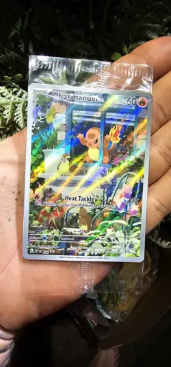 *SEALED Charmander 044 SVP EN Pokemon Obsidian Flames ETB Promo Scarlet & Violet - Image 1