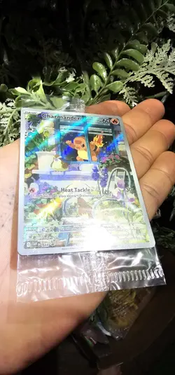 *SEALED Charmander 044 SVP EN Pokemon Obsidian Flames ETB Promo Scarlet & Violet - Image 2
