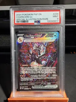 2024 Pokemon TCG Paldean Fates Charizard Special Illustration Rare 234/091 PSA 9 - Image 1