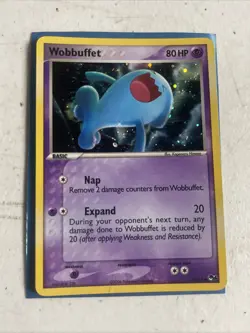 Wobbuffet 16/17 Holo Pop Series 4 Pokemon TCG HP - Image 1