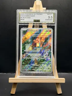 Pokemon TCG Charmander Black Star ProMos Technologies Svp044 Holo Promo AGS 10 - Image 1