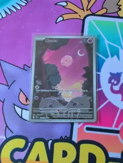 POKEMON - MUNNA - 116/086 - ILLUSTRATION RARE - S&V BLACK BOLT - PACK FRESH - Image 1