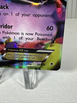 Pokemon TCG Gengar EX 34/119 Ultra Rare Holo, XY - Phantom Forces LP/MP - Image 4