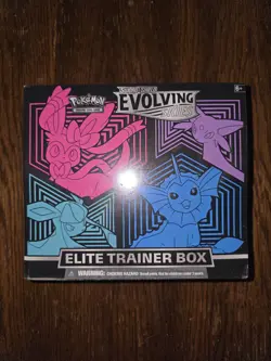 Pokemon TCG Sword & Shield Evolving Skies Elite Trainer Box Sealed #1 - Image 1