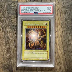 The Winged Dragon of Ra - GBI-003 - PSA 9 - Secret Rare - Promo - Yu-Gi-Oh - 394 - Image 1