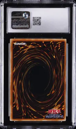 2001 YU-GI-OH! JAPANESE PREMIUM PACK 4 ULTRA RARE DARK MAGICIAN CGC 10 GEM MINT - Image 2