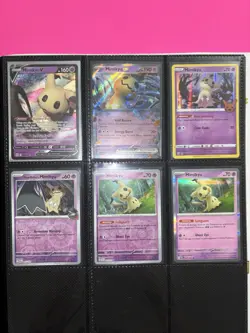 Pokemon TCG Mimikyu Card Lot NM V, Ex, Reverse Holos, Holo 6 Cards Total - Image 1