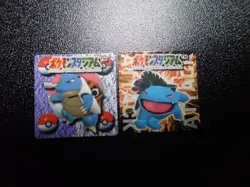 Pokemon GB Pocket Mini Stadium Card Non Holo x2 Blastoise Venusaur #5788 EX/VG - Image 1