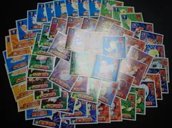 Pokemon Card Amada Sticker Non Holo x60 Nidoking Nidoqueen Raichu etc #4615 - Image 1