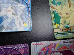 Pokemon Card Marumiya Holo Sticker x5 Espeon Umbreon Leafeon Glaceon etc #5091 - Image 4
