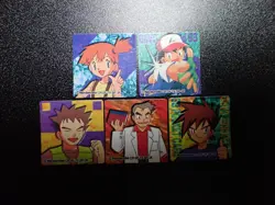 Pokemon GB Pocket Mini Card Non Holo x5 Misty Ash Brock etc #5801 - Image 1