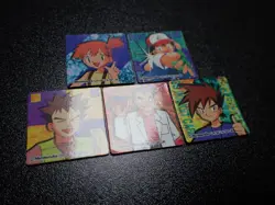 Pokemon GB Pocket Mini Card Non Holo x5 Misty Ash Brock etc #5801 - Image 2