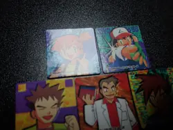 Pokemon GB Pocket Mini Card Non Holo x5 Misty Ash Brock etc #5801 - Image 3