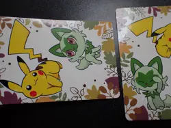 Pokemon Card Pronto Promo 2 SET Holo Pikachu Sprigatito #5141 NM/EX - Image 5