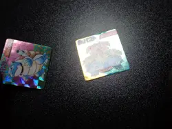 Pokemon GB Pocket Mini Card Prism Holo x2 Blastoise & Venusaur #5741 PLAY - Image 4