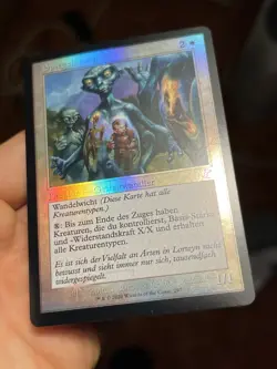 GERMAN Foil Mirror Entity 🔥 Belgian Quality🔥Time Spiral Remastered mtg (1647) - Image 2