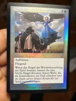GERMAN Foil Restoration Angel • Time Spiral Remastered • Mtg (1646) - Image 1