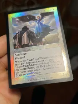 GERMAN Foil Restoration Angel • Time Spiral Remastered • Mtg (1646) - Image 3
