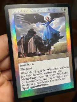 GERMAN Foil Restoration Angel • Time Spiral Remastered • Mtg (1646) - Image 5