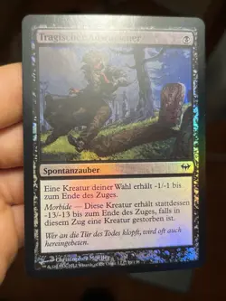 GERMAN Extended Art Foil Baleful Mastery + Tragic Slip • Mtg (1630) - Image 5