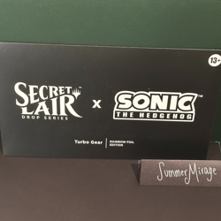 MTG: Secret Lair x Sonic: Turbo Gear Foil Edition SEALED - Image 1