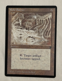 1x Relic Barrier Legends MTG Magic the Gathering LP/NM - Image 2