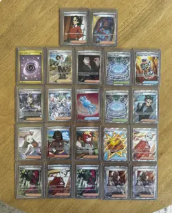Pokemon Full Art Lot - 54 Cards - 151, Destined Rivals, Mega, Crown Zenith - Image 3