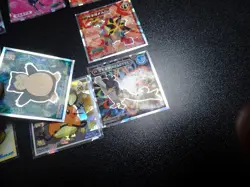 Pokemon Wafer Promo Holo Sticker x9 Mega Charizard Snorlax etc #4355 - Image 5