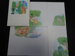 Pokemon JP Post Promo Postcard Pikachu Mew Charmander Squirtle Bulbasaur #5655 - Image 1