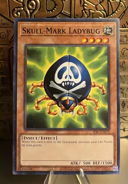 Skull-Mark Ladybug IOC-EN079 Invasion of Chaos (25th Ann. Ed.) Yugioh! NM - Image 1