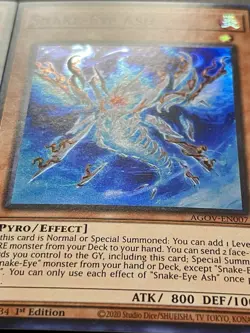 3x Snake-Eye Ash | AGOV-EN007 | Super Rares | NM | 1st Edition | YuGiOh! - Image 4
