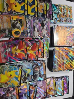 Pokemon Card Bulk Lot 175+ Ex V Full Art Gallery Etc Cards. As Is - Image 2