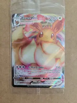 Eevee VMAX SWSH087 - Shining Fates ETB Promo - Pokemon Card - Sealed NM - Image 1