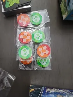 Pokemon Energy Card Lot - Unopened block Packages, Dice, Coins, 2 Empty Boxes - Image 5