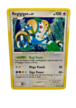 Regigigas 9/100 Rare Diamond & Pearl Stormfront Holo Pokemon Card Pokemon TCG - Image 1