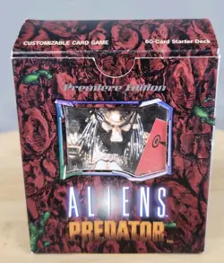 1 Aliens Predator CCG Premier Predator Card Starter Deck Precedence 1997 - Image 1
