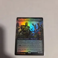 Bristly Bill, Spine Sower Extended Art Foil - OTJ - Never Played (Mint) - Image 1