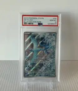 2025 Pokemon Scarlet & Violet Journey Together IR Articuno #161 PSA 10 GEM MINT - Image 1
