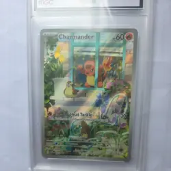 Pokemon Charmander Obsidian Flames SVP044 Black Star Promo MGC 9 - Image 2