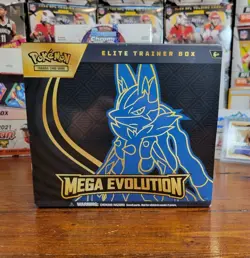 Pokemon Mega Evolution Elite Trainer Box ETB Train E T B Sealed New Chase 2025 ! - Image 1