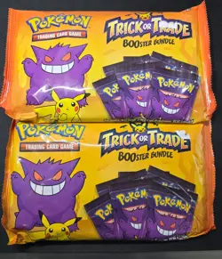 2022 Pokemon Halloween Trick or Trade BOOster 40 Pack Bundle X2 (80 Packs Total) - Image 1