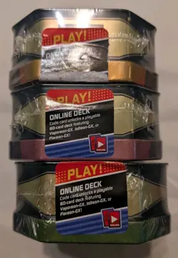 Pokemon Tins 2019 Elemental Powers Jolteon,Vaporeon,Flareon GX Sealed Set of 3 - Image 3