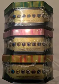 Pokemon Tins 2019 Elemental Powers Jolteon,Vaporeon,Flareon GX Sealed Set of 3 - Image 4